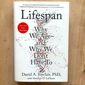 📚3 for $14 Lifespan by David Sinclair